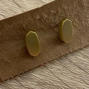 Kendra Scott Brushed Gold Earrings